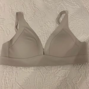 Athleta bra nude size Large
